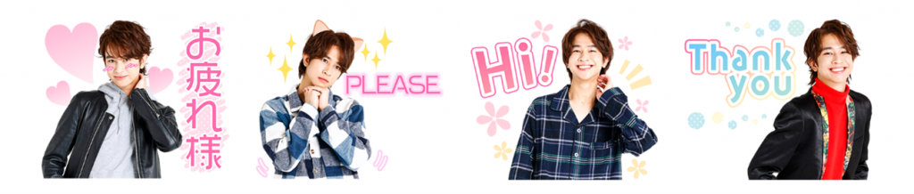 人気過熱中！タイドラマ俳優Ohm、Fluke、Kao、Ja＆FirstのLINEスタンプをリリース【BOYS MEETING From